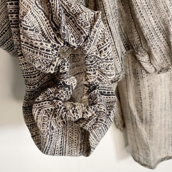 ONE TEASPOON Chelsea Off Shoulder Oversized High Low Billow Sleeve Top - Picture 6 of 9